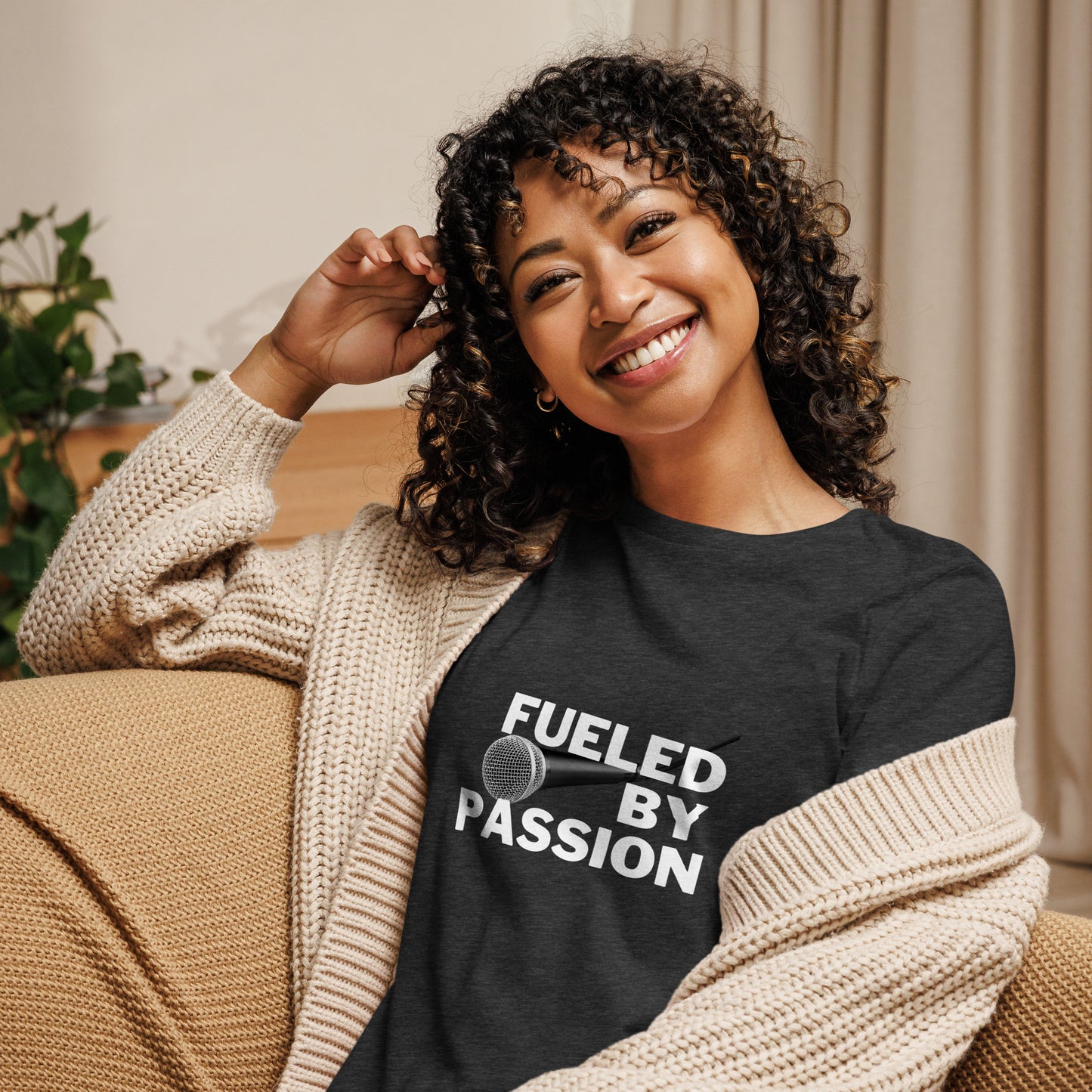 'Fueled By Passion' Women's Relaxed T-Shirt